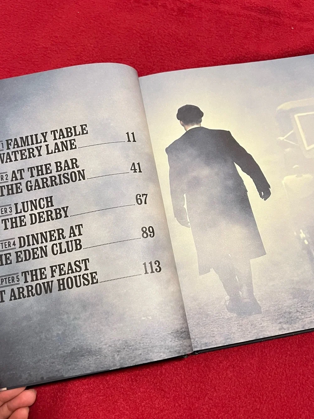 The Official Peaky Blinders Cookbook - 50 Recipes- Hard Cover